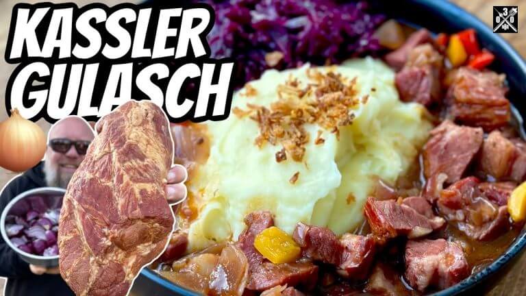Unglaubliches Kassler Zwiebel Gulasch – 030 BBQ