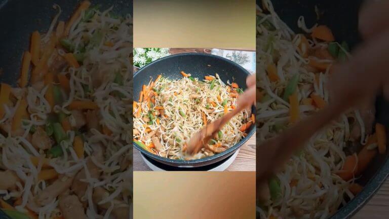 Mongolian Style Pork and Veggies #mongolianpork #veggiesrecipe #mongolianstylepork