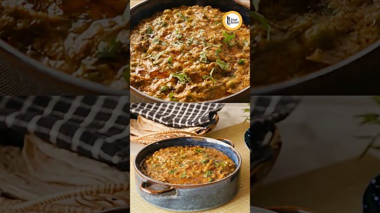 Restaurant Style Methi Matar Malai Recipe By Food Fusion