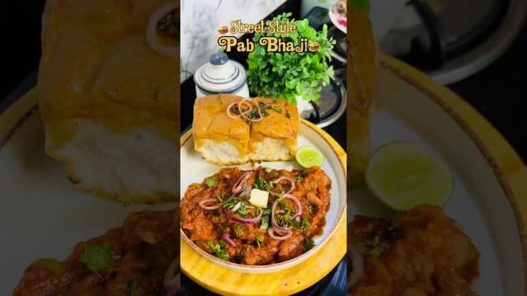 || Mumbai ka Pav Bhaji😋|| #food #recipe #foodie #cooking #indianfood #pavbhaji #streetfood #viral