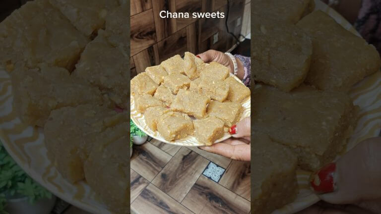 Bhuna Chana Sweet Recipe | 10 Minute Mein Banaye Healthy Desi Mithaai