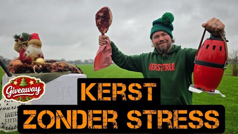 10 Tips dus Kerst menu zonder stress op de bbq. GIveaway want ik ben zo dankbaar.