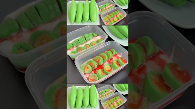 Resep es pisang ijo, hasilnya bagus dan enak #minuman #espisangijo #pisanghijau #takjil