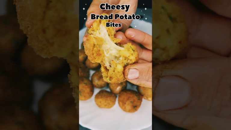Easy Bread Potato Snack👌🏻 #snacks #viral #breadrecipes #potatorecipe #viralshort #easyrecipe #food