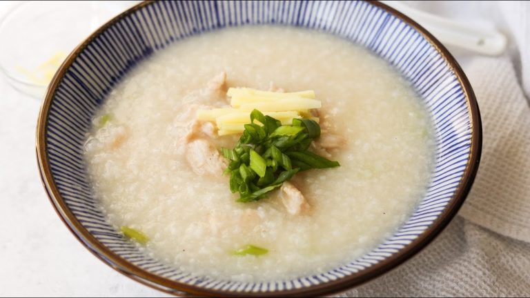 30-min. Easy & Comforting Chicken Congee