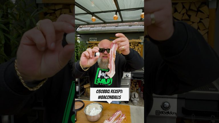 Kennt Ihr Mozzarella Bacon Balls  #rezept #030bbq