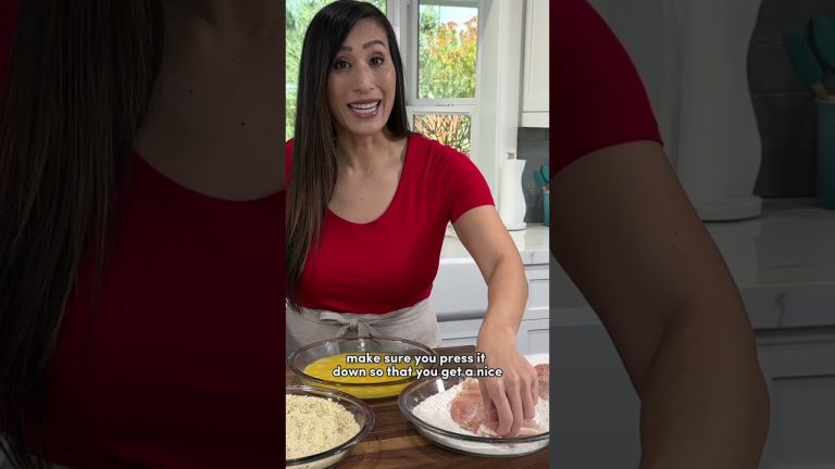 How to Properly Add the Breadcrumb Coating to Chicken