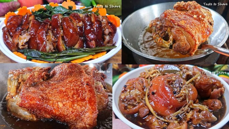 4 ways Pork Pata recipe for Holidays | Recipe for Beginners 💯👌 | How to cook Pork Pata in Four ways