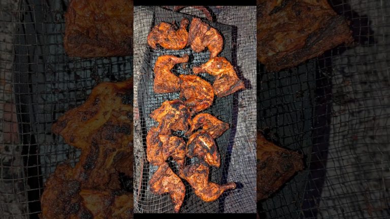 চিকেন বারবিকিউ রেসিপি | Chicken BBQ Recipe | Barbecue Recipe | Winter BBQ | #shorts #youtubeshorts