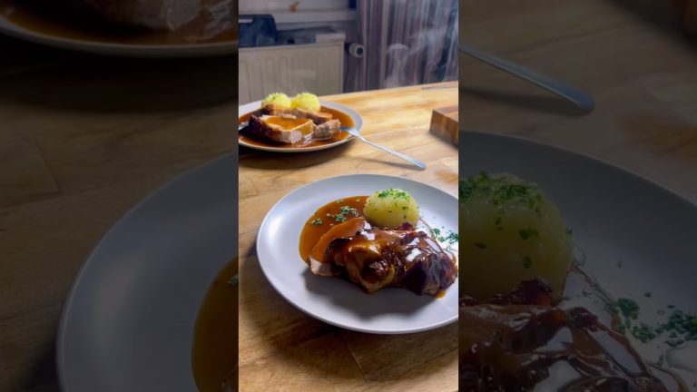 🍖 Krustenbraten | Classic German Roast Pork #krustenbraten #meatlovers #pork