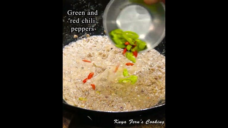 MABILISANG “BEGINNER FRIENDLY PORK BICOL EXPRESS RECIPE”!!!