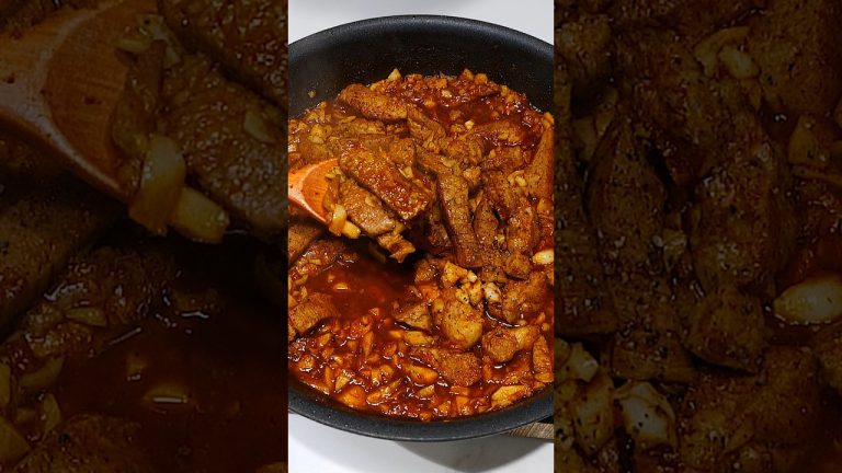 목살을 가장 맛있게 먹는 방법