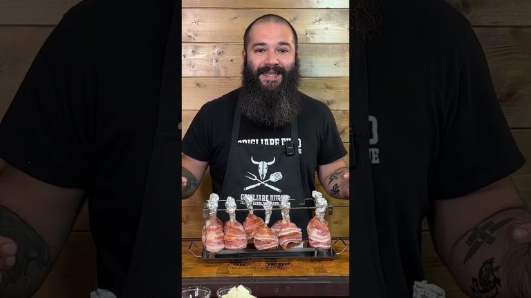 Lollipop di Pollo BBQ | Il Segreto della Grigliata Perfetta #shorts #barbecue #tecnica