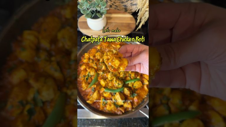 Chatpata Tawa Chicken Boneless Boti✨ Make this Tasty Chicken Recipe today #chicken #recipes #food
