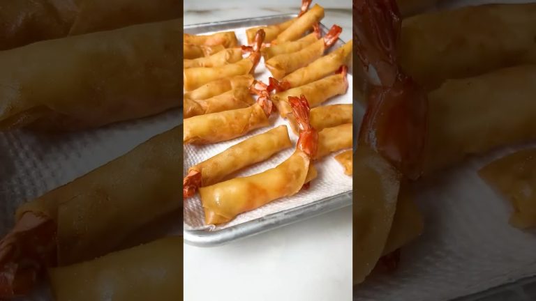 Easy Shrimp Spring Rolls