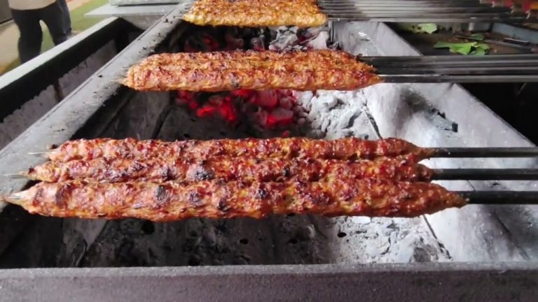 Sheek Kebab Charcoal Grill Cooking 🔥 | Street-Style BBQ Food
