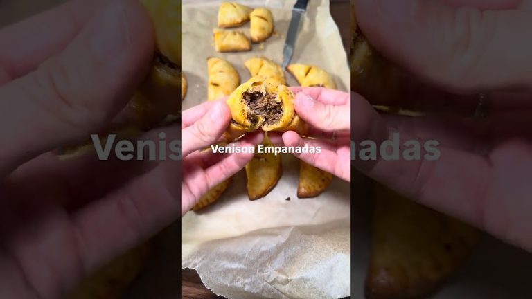 Smoked Venison Empanadas @OutdoorsAllie #bbq #charcoal #smokedmeat #cooking #smoker #oklahomajoes