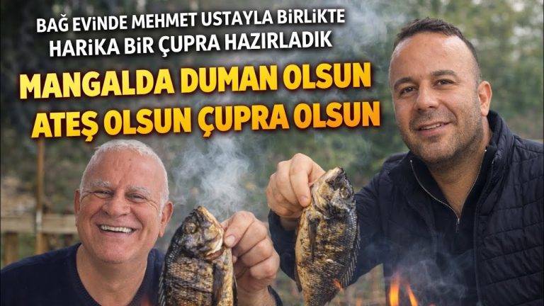 Bu Yöntemi Bilmeden Çupra Yapmayın! Izgarada Lokum Gibi Oldu