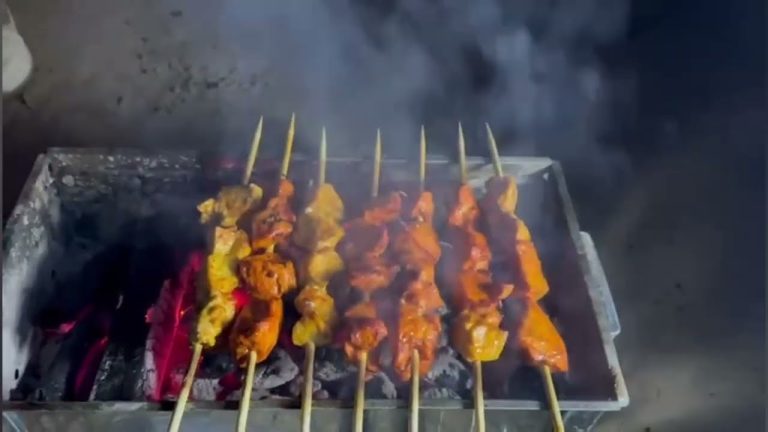 Grill Thrills & Campfire Feels with nature vibes#BBQ#cozymoments#Orhan's food