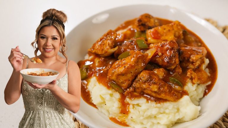 This POLLO GUISADO Recipe Is Pure Comfort Food and it’s Quick and Easy!