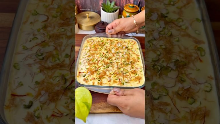 Creamy custard Semai recipe #custardrecipe  #semai #nawabisemai #dessert #arabiandesert