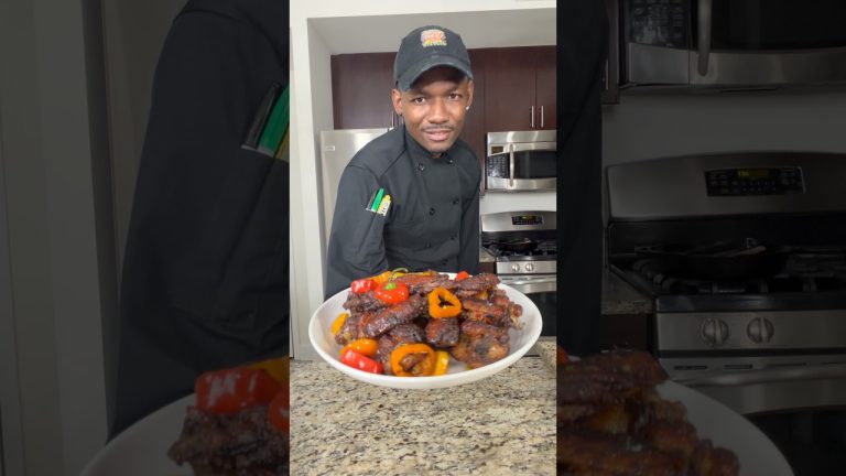 Boil-On Jerk Fried Chicken Wings | Crispy, Juicy & Flavor-Packed Jamaican Wings 🇯🇲