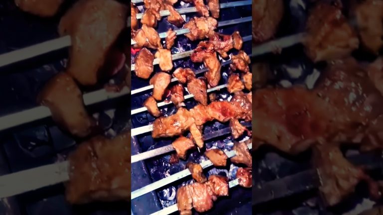 Street Style BBQ 🔥 #rajkumar #mutton #bbq #streetfood