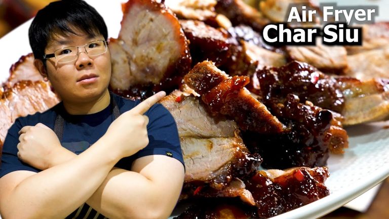 Cantonese Char Siu Pork Recipe | Air Fryer BBQ Pork Shoulder Recipe 叉燒