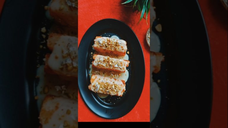 Sirf Bread Se Banaye 10 Minute Me Tasty Dessert 😍#recipe #shorts