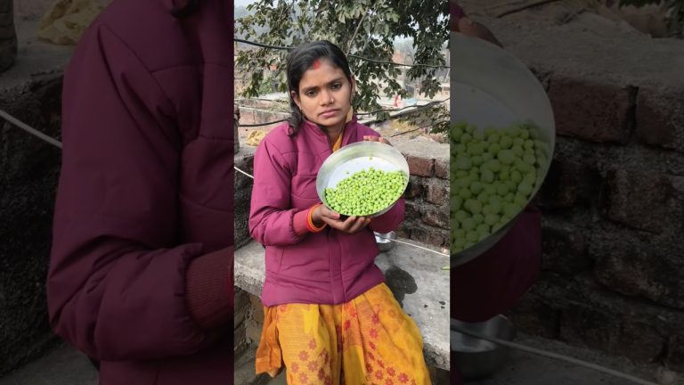 Matar ka Akuri #food #lifestyle #cooking #recipe #shortvideo