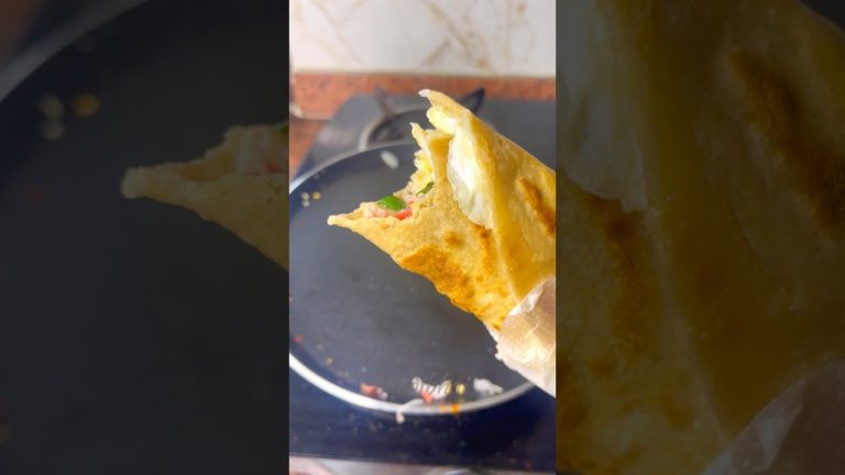 how to make an Egg Roll Recipe | Tasty Street Style Egg Roll |  #shorts #egg #viral #trending #yt