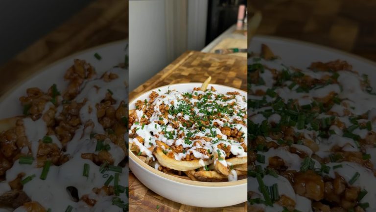 Honey Bbq Loaded Fries For Weight Loss 🤯