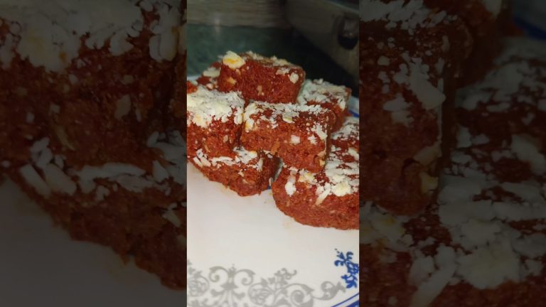 Gajar pak barfi #gajarkahalwa #gajarpak #sweet #gajrela #recipe  #cooking #food #carrothalwa #shorts