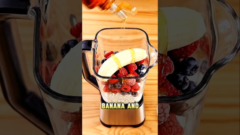 Creamy Healthy Berry Ice Cream | High-Protein #recipe #healthyfood