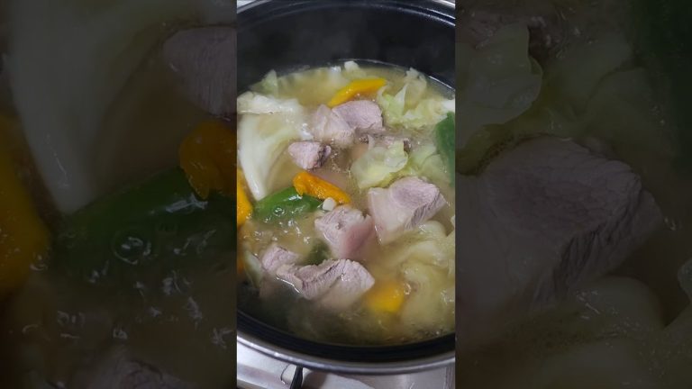 PORK NILAGA WITH KALABASA | PORK SOUP  | Pork recipe | how to cook pork nilaga #shortsviral #food