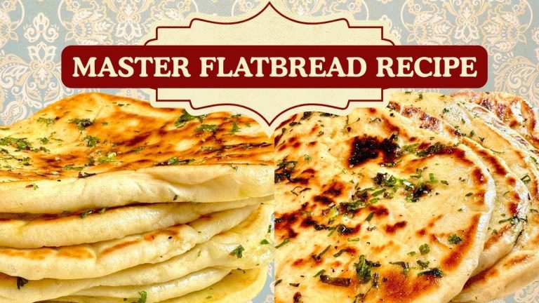 Master Flatbread Recipe | Make ahead, Freeze, and Bulk Tips. Bread Baking 107