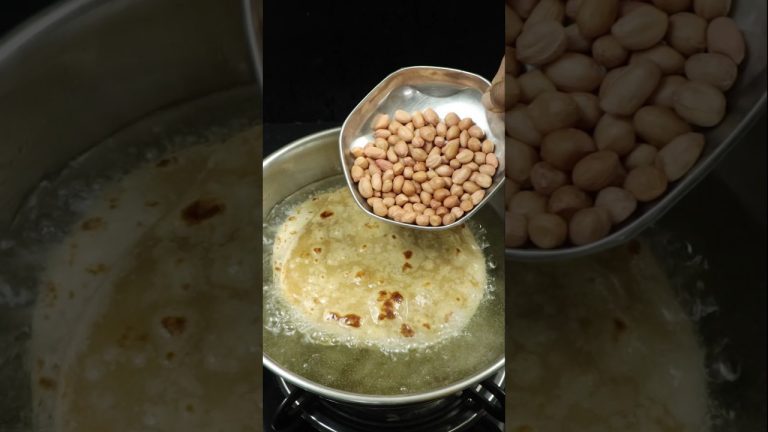 Chapati Peanut New Yummy 😋 Recipe | New Sweet Chapathi Recipe 🔥 | Viral Shorts