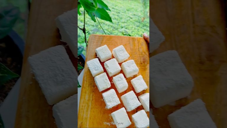 Have you ever tried Pineapple Marshmallow? 🍍🤍 / අන්නාසි Marshmallow හදමුද?