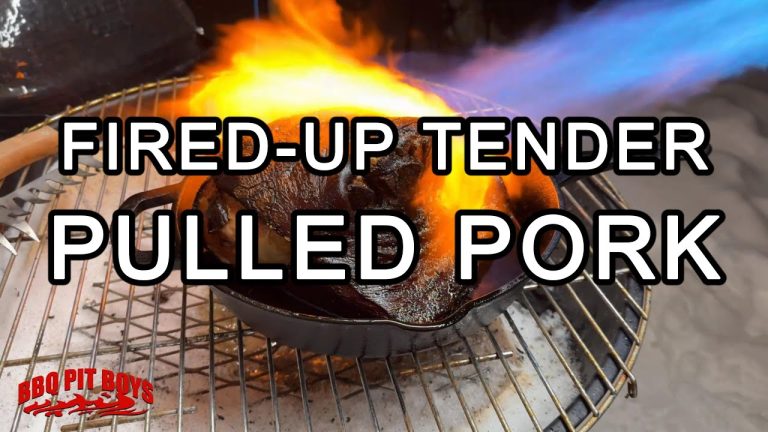 Fired Up Tender and Moist Pulled Pork