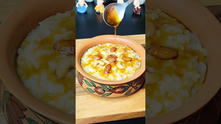Poha Kheer Recipe #shorts #viral  #dessert #kheer #recipe