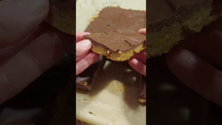 No Bake Peanut Butter Lunch Lady Bars #recipe #nobake #dessert