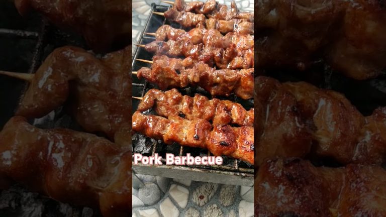Pork Barbecue for Lunch #cooking #porkrecipe #barbecue #filipinofood