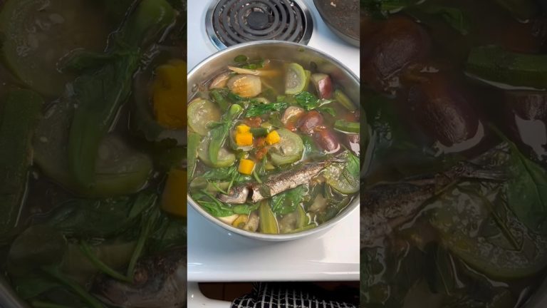 Easy Filipino Law-uy Soup Recipe | Healthy & Comforting Vegetable Soup with Ginger