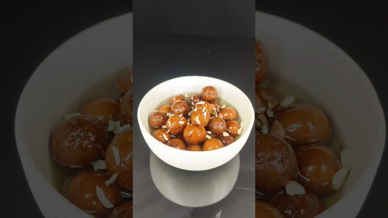 Instant easy Bread Gulab jamun 🍞🤤#shorts #asmrcooking #breadgulabjamun #asmrsounds #rjcookasmr l