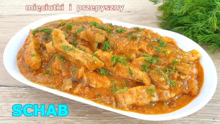 Mięciutki schab a'la Strogonow / Stroganoff w pysznym sosie 👌 łatwy obiad z prostych składników