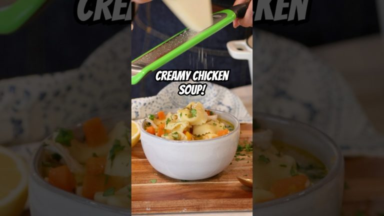 This Creamy Chicken Tortellini Soup Hits Different!