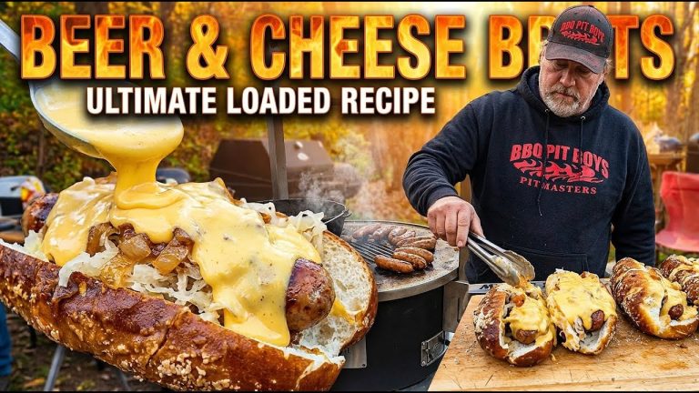 Beer & Cheese Brats – Ultimate Loaded Bratwurst Recipe