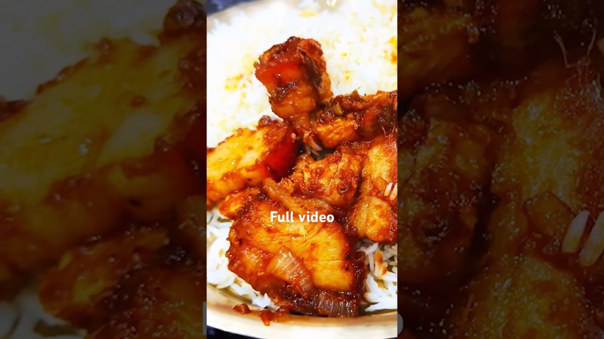 🤩यस्तो टेस्टि पोर्क घरमै! 🤤 Nepali Style Pork Curry 🍖