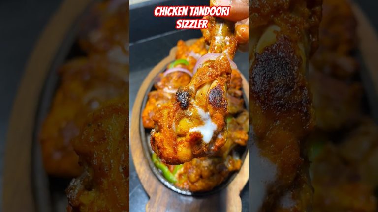 Chicken Tandoori Sizzler 🔥 | Perfect Ramadan Iftar Recipe 😍🍗 #shorts
