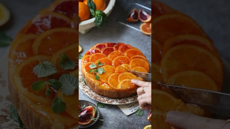 This colorful cake was one of the most tried and loved cakes of this year. Ombré Citrus Cake❤️